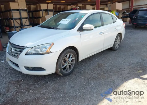 2014 Nissan Sentra Sl z USA, uszkodzony, nr VIN 3N1AB7AP4EL624397